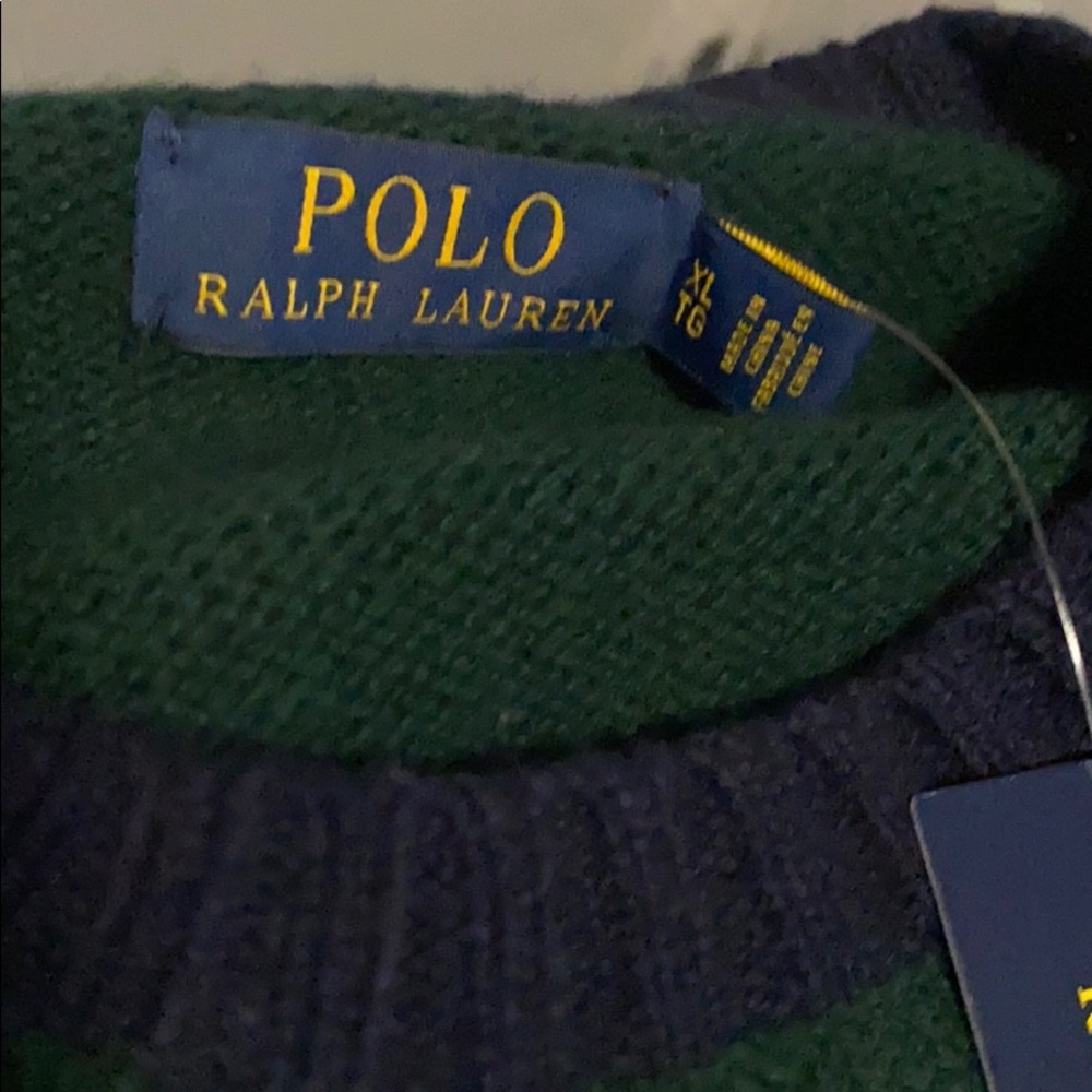 Ralph Lauren polo teddy bear sweater - Picture 3 of 3